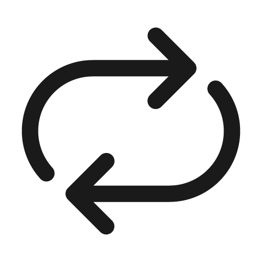 Arrow repeat all 48 filled icon, filled style, from Fluent UI System Icons