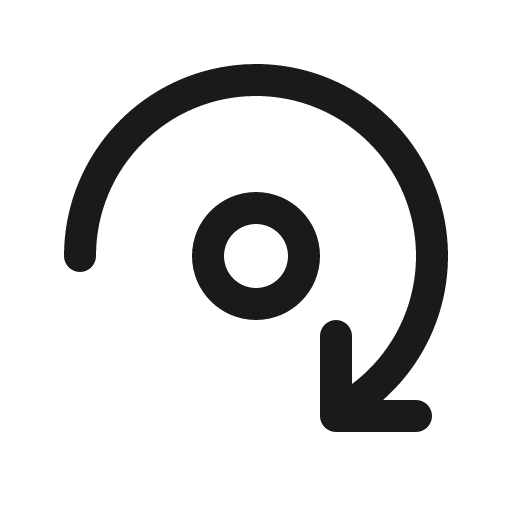 Arrow rotate clockwise 16 regular icon, solid style, from Fluent UI System Icons
