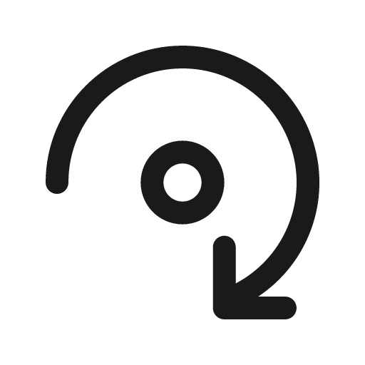 Arrow rotate clockwise 24 regular icon, solid style, from Fluent UI System Icons