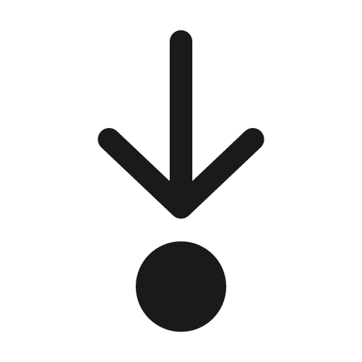 Arrow step in 24 filled icon, filled style, from Fluent UI System Icons