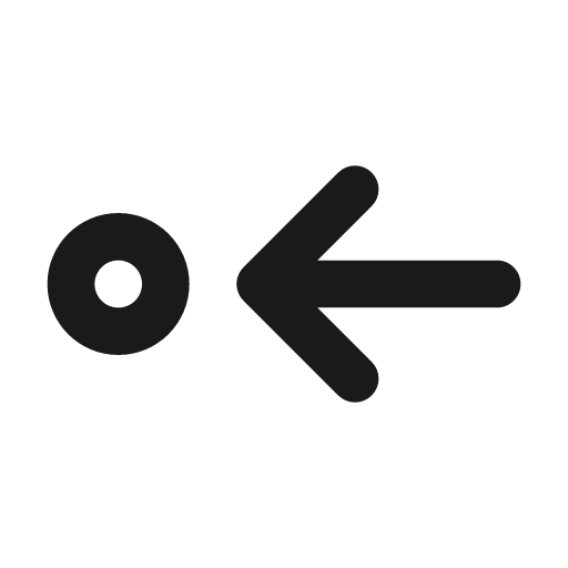Arrow step in left 12 regular icon, solid style, from Fluent UI System Icons
