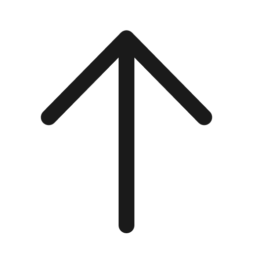 Arrow up 48 filled icon, filled style, from Fluent UI System Icons