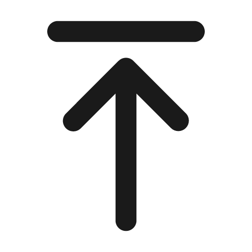Arrow upload 24 filled icon, filled style, from Fluent UI System Icons