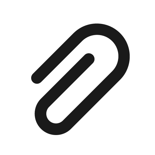 Attach 20 filled icon, filled style, from Fluent UI System Icons
