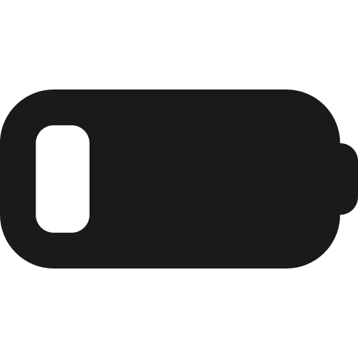 Battery 2 20 filled icon, filled style, from Fluent UI System Icons