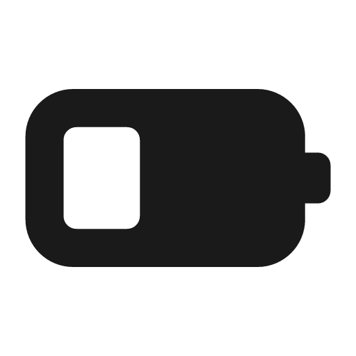 Battery 4 28 filled icon, filled style, from Fluent UI System Icons