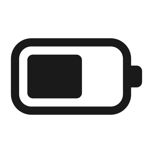 Battery 6 28 regular icon, solid style, from Fluent UI System Icons