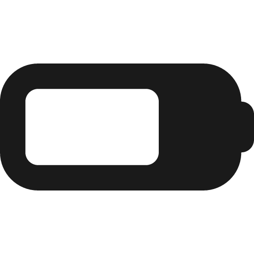 Battery 7 20 filled icon, filled style, from Fluent UI System Icons