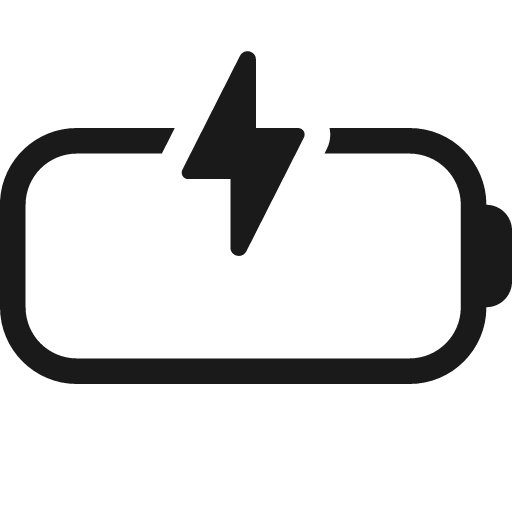 Battery charge 0 20 regular icon, solid style, from Fluent UI System Icons