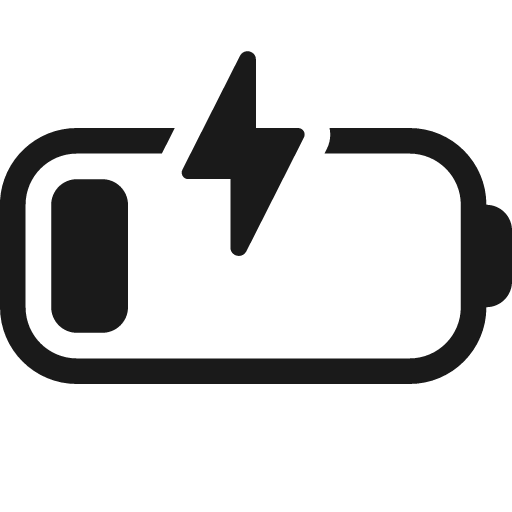 Battery charge 2 20 regular icon, solid style, from Fluent UI System Icons