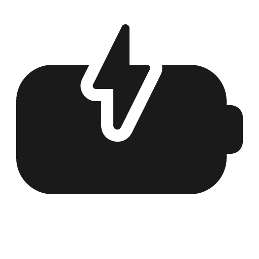 Battery charge 32 filled icon, filled style, from Fluent UI System Icons