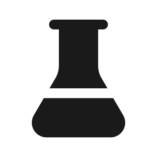 Beaker 16 filled icon, filled style, from Fluent UI System Icons