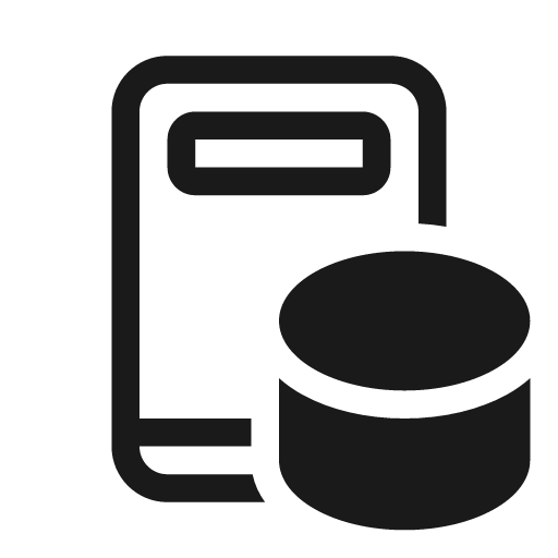Book database 20 regular icon, solid style, from Fluent UI System Icons