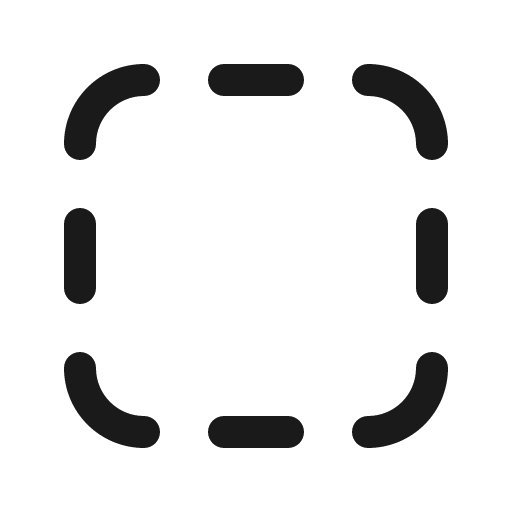 Border none 16 regular icon, solid style, from Fluent UI System Icons