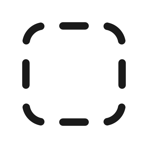 Border none 20 regular icon, solid style, from Fluent UI System Icons