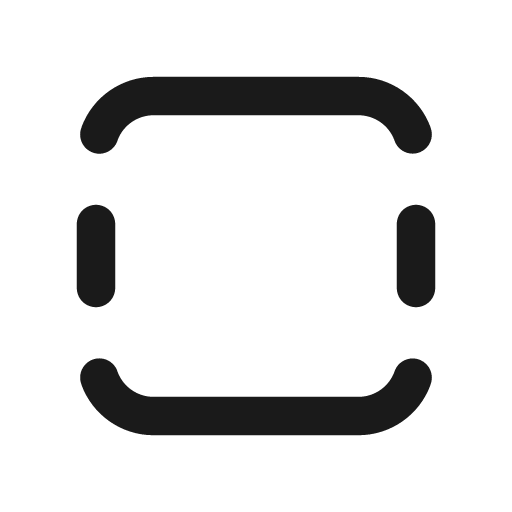 Border top bottom 20 filled icon, filled style, from Fluent UI System Icons