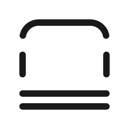 Border top bottom double 20 regular icon, solid style, from Fluent UI System Icons