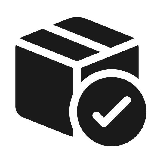 Box checkmark 20 filled icon, filled style, from Fluent UI System Icons