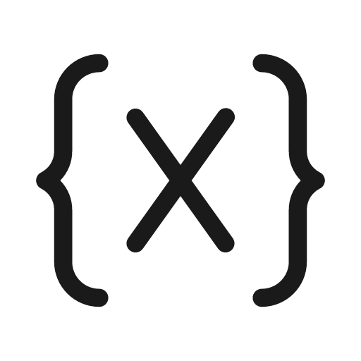 Braces variable 20 regular icon, solid style, from Fluent UI System Icons