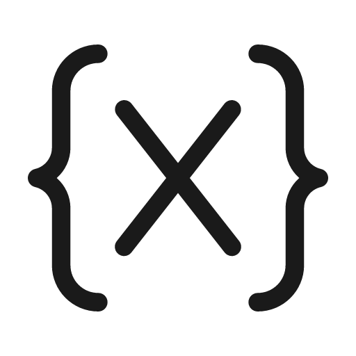 Braces variable 48 regular icon, solid style, from Fluent UI System Icons
