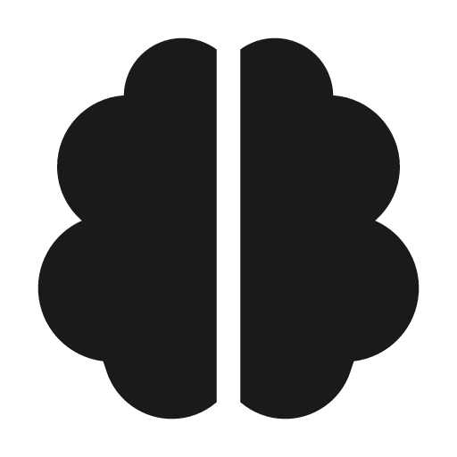 Brain 48 filled icon, filled style, from Fluent UI System Icons