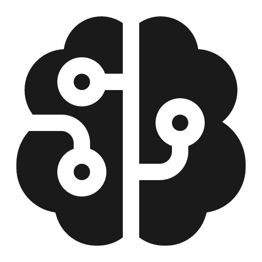 Brain circuit 32 filled icon, filled style, from Fluent UI System Icons