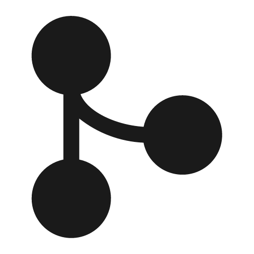 Branch 16 filled icon, filled style, from Fluent UI System Icons