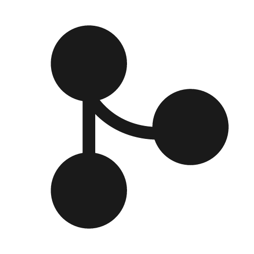 Branch 20 filled icon, filled style, from Fluent UI System Icons