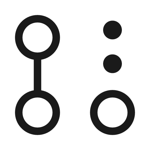 Branch request draft 20 regular icon, solid style, from Fluent UI System Icons