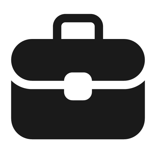 Briefcase 28 filled icon, filled style, from Fluent UI System Icons