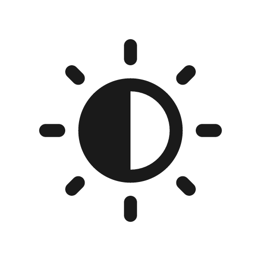 Brightness low 20 filled icon, filled style, from Fluent UI System Icons