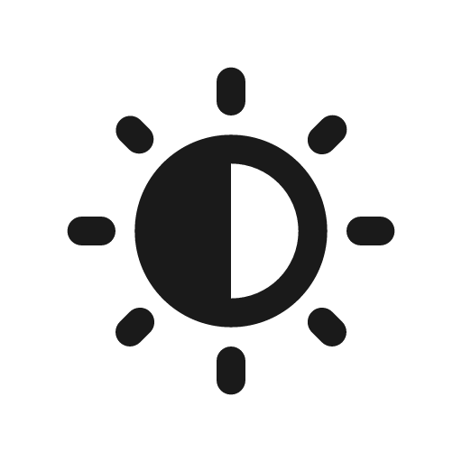 Brightness low 24 filled icon, filled style, from Fluent UI System Icons