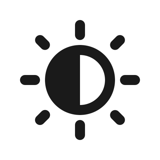 Brightness low 32 filled icon, filled style, from Fluent UI System Icons