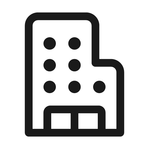 Building 48 regular icon, solid style, from Fluent UI System Icons