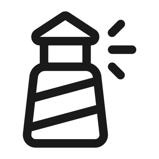 Building lighthouse 28 regular icon, solid style, from Fluent UI System Icons