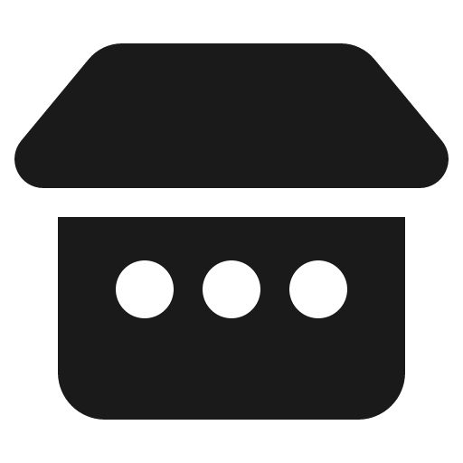 Building retail more 32 filled icon, filled style, from Fluent UI System Icons