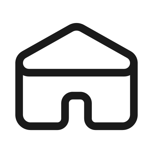 Building yurt 20 regular icon, solid style, from Fluent UI System Icons