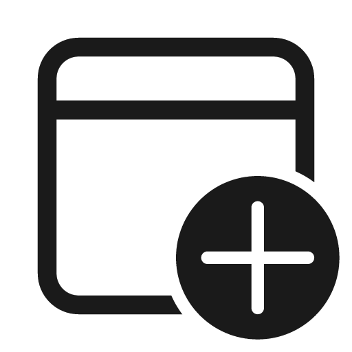 Calendar add 28 regular icon, solid style, from Fluent UI System Icons