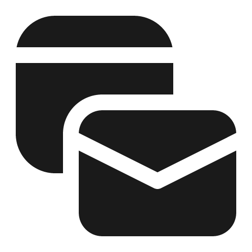 Calendar mail 16 filled icon, filled style, from Fluent UI System Icons
