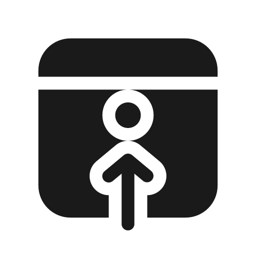 Calendar today 20 filled icon, filled style, from Fluent UI System Icons