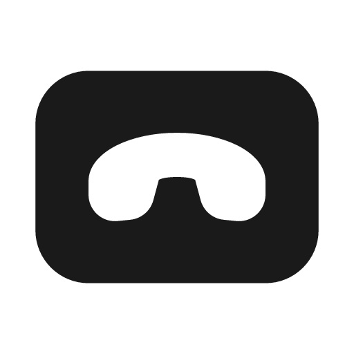 Call rectangle landscape 20 filled icon, filled style, from Fluent UI System Icons
