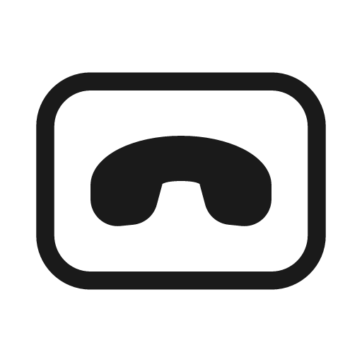 Call rectangle landscape 20 regular icon, solid style, from Fluent UI System Icons