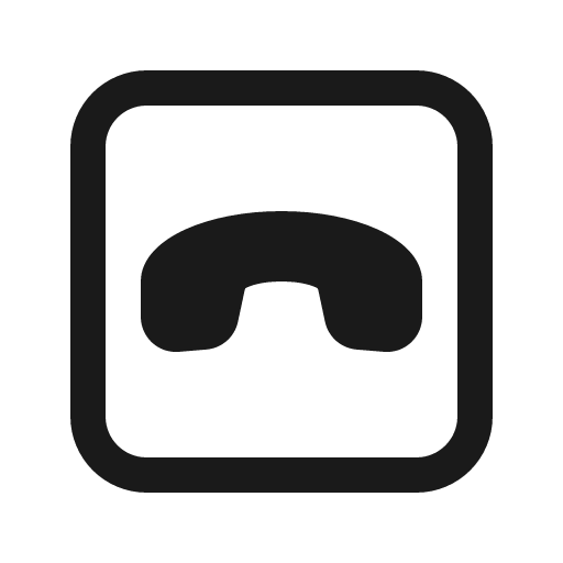 Call square 24 regular icon, solid style, from Fluent UI System Icons