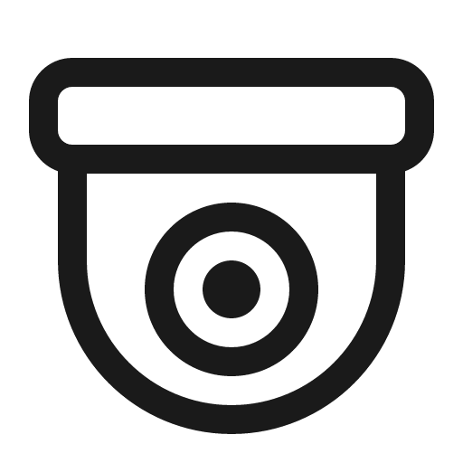 Camera dome 16 regular icon, solid style, from Fluent UI System Icons