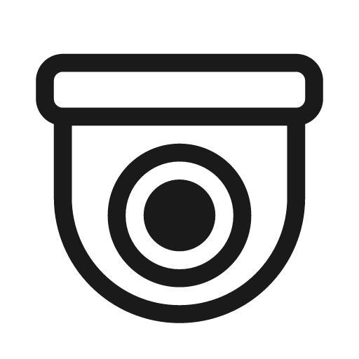 Camera dome 20 regular icon, solid style, from Fluent UI System Icons