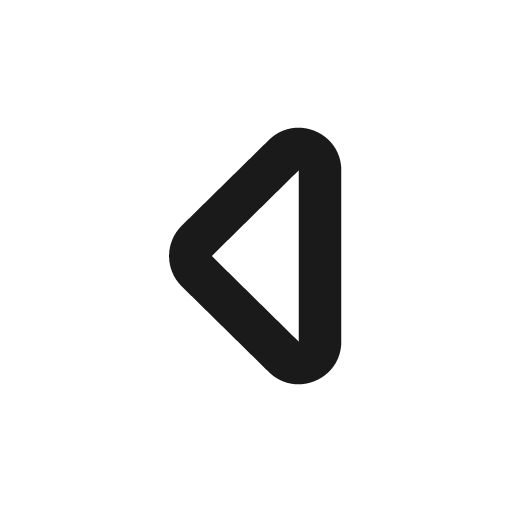 Caret left 12 regular icon, solid style, from Fluent UI System Icons