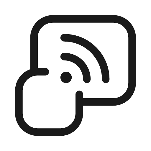 Cast multiple 20 regular icon, solid style, from Fluent UI System Icons