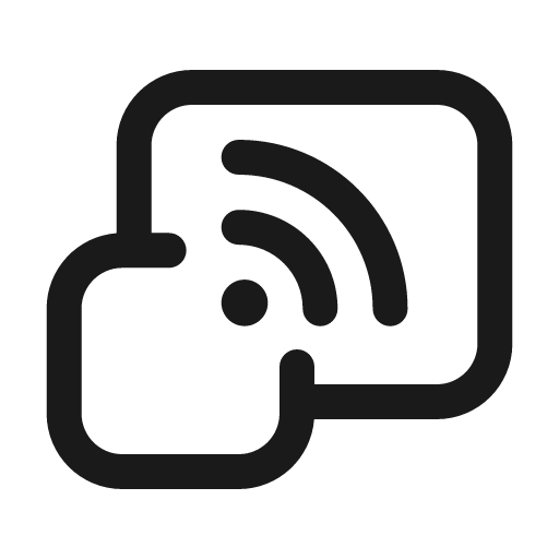 Cast multiple 24 regular icon, solid style, from Fluent UI System Icons