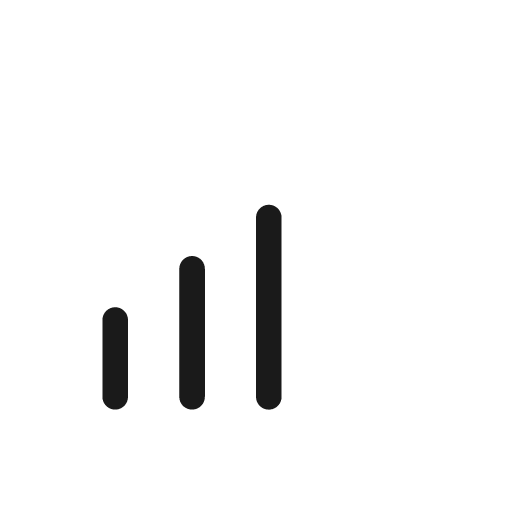 Cellular data 3 20 regular icon, solid style, from Fluent UI System Icons