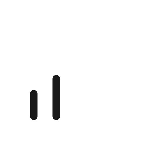 Cellular data 4 20 regular icon, solid style, from Fluent UI System Icons